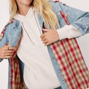 Denim Oversized shacket